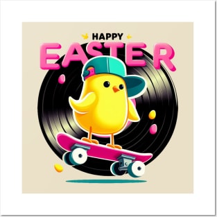 easter peeps vinyl Posters and Art